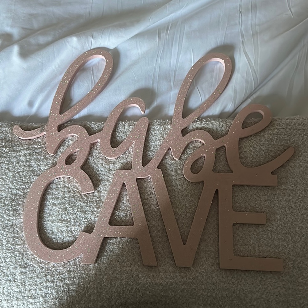babe cave sign! brand new!
